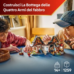 LEGO 71858 NINJAGO La bottega delle Quattro Armi – 15° anniversario