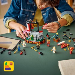 LEGO 71866 NINJAGO Display personaggi Ninja – 15° anniversario