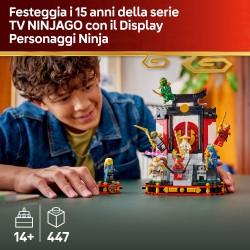 LEGO 71866 NINJAGO Display personaggi Ninja – 15° anniversario