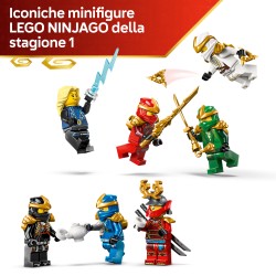 LEGO 71866 NINJAGO Display personaggi Ninja – 15° anniversario