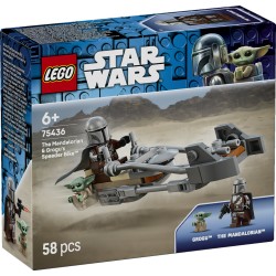 LEGO 75436 Star Wars Speeder Bike™ del Mandaloriano e di Grogu