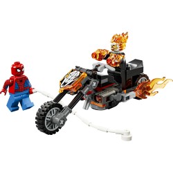LEGO 76335 Marvel Spider-Man vs. Ghost Rider in motocicletta