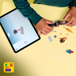 LEGO 76335 Marvel Spider-Man vs. Ghost Rider in motocicletta