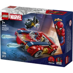 LEGO 76336 Marvel Auto di Spider-Man vs. Venomized Wolverine