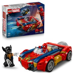 LEGO 76336 Marvel Auto di Spider-Man vs. Venomized Wolverine