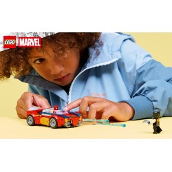 LEGO 76336 Marvel Auto di Spider-Man vs. Venomized Wolverine