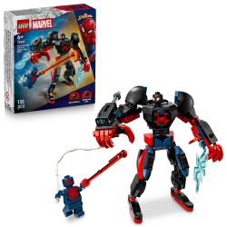 LEGO 76337 Marvel Mech di Miles Morales vs. Spider-Man 2099