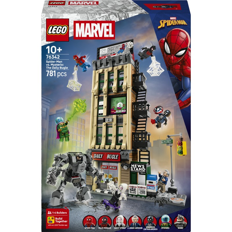 LEGO 76342 Marvel Spider-Man vs. Mysterio: il Daily Bugle