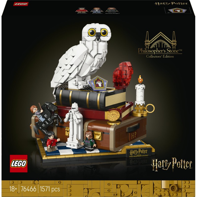 LEGO 76466 Harry Potter Pietra filosofale – Edizione del collezionista