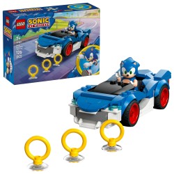 LEGO 77117 Sonic the Hedgehog Sonic: Fulmine supersonico