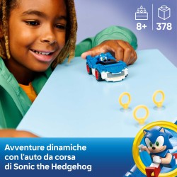 LEGO 77117 Sonic the Hedgehog Sonic: Fulmine supersonico