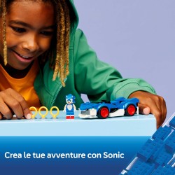 LEGO 77117 Sonic the Hedgehog Sonic: Fulmine supersonico