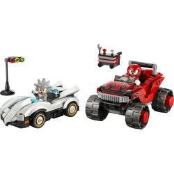 LEGO 77118 Sonic the Hedgehog Auto di Silver vs. Monster Truck di Knuckles