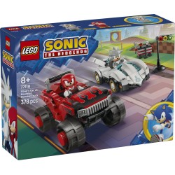 LEGO 77118 Sonic the Hedgehog Auto di Silver vs. Monster Truck di Knuckles