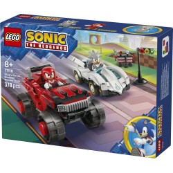 LEGO 77118 Sonic the Hedgehog Auto di Silver vs. Monster Truck di Knuckles