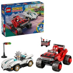 LEGO 77118 Sonic the Hedgehog Auto di Silver vs. Monster Truck di Knuckles