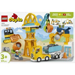 LEGO 10476 DUPLO Cantiere e veicoli 3 in 1