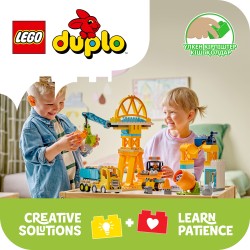 LEGO 10476 DUPLO Cantiere e veicoli 3 in 1