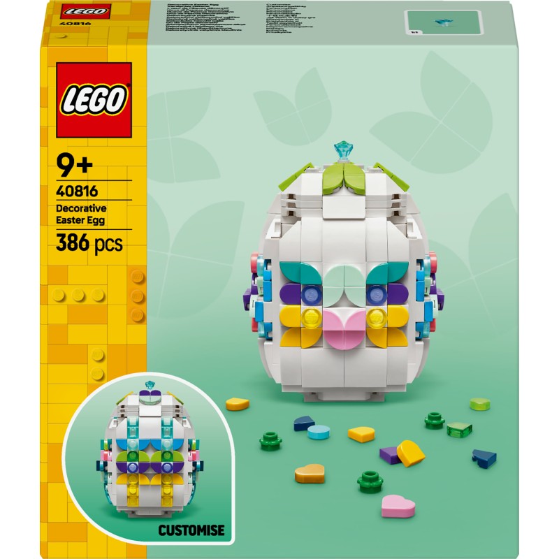 LEGO 40816 Iconic Uovo di Pasqua decorativo