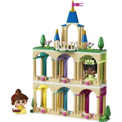 LEGO 43291 Disney Princess Mini-Belle e Mini-Tiana con Castello