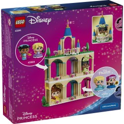 LEGO 43291 Disney Princess Mini-Belle e Mini-Tiana con Castello