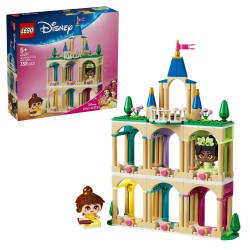 LEGO 43291 Disney Princess Mini-Belle e Mini-Tiana con Castello