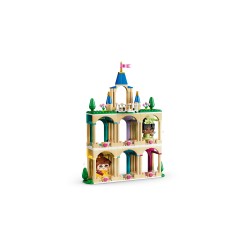 LEGO 43291 Disney Princess Mini-Belle e Mini-Tiana con Castello