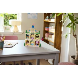 LEGO 43291 Disney Princess Mini-Belle e Mini-Tiana con Castello