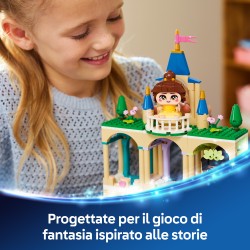 LEGO 43291 Disney Princess Mini-Belle e Mini-Tiana con Castello