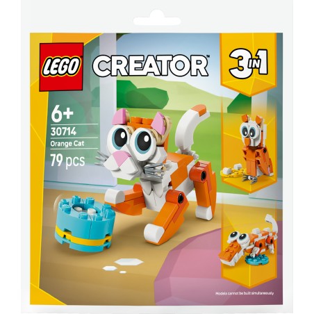 LEGO 30714 Polybag Creator Gatto arancione