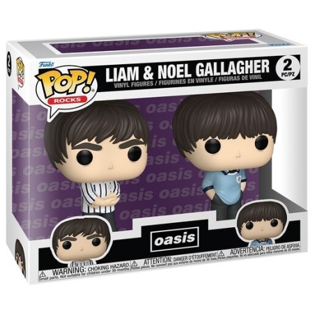 Pop Rocks - Oasis - 2 Pack Noel & Liam Gallagher