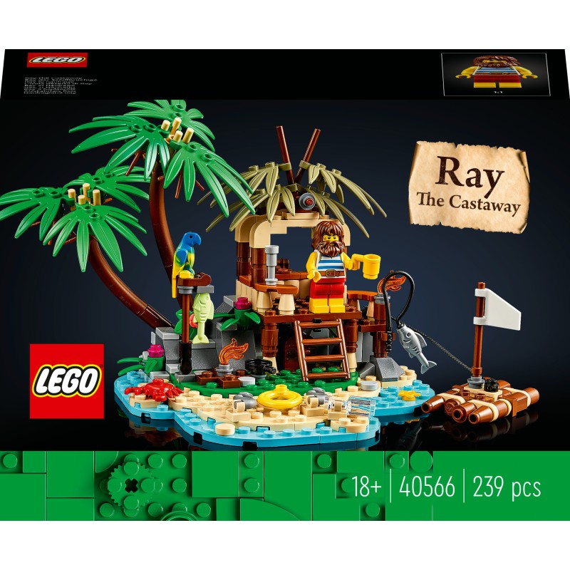 LEGO Ideas 40566 L'isola del Naufrago