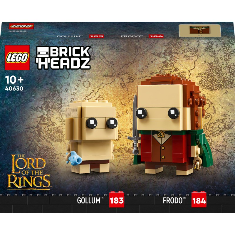 LEGO 40630 BrickHeadz The Lord Of The Rings - Gollum + Frodo