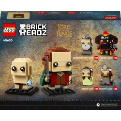 LEGO 40630 BrickHeadz The Lord Of The Rings - Gollum + Frodo