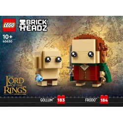 LEGO 40630 BrickHeadz The Lord Of The Rings - Gollum + Frodo
