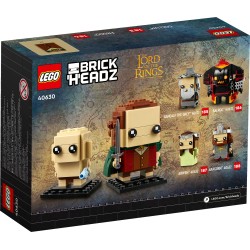 LEGO 40630 BrickHeadz The Lord Of The Rings - Gollum + Frodo