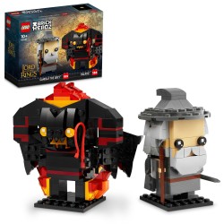 LEGO 40631 Brickheadz The Lord Of The Rings - Gandalf il grigio + Balrog