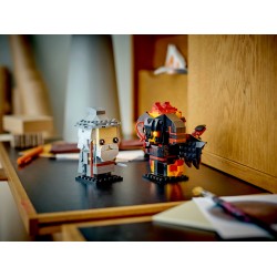 LEGO 40631 Brickheadz The Lord Of The Rings - Gandalf il grigio + Balrog