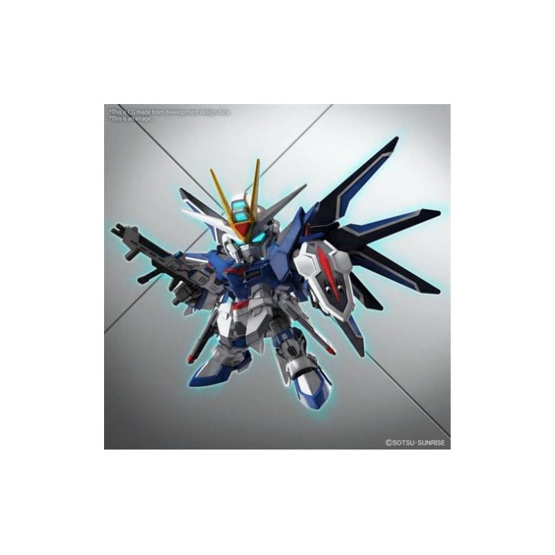 Bandai Model Kit - Gundam - Super Deformed - Sd Gundam Ex-Standard Rising Freedom Gundam - Model Kit
