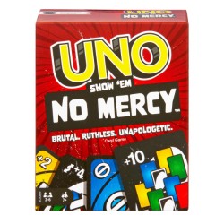 Mattel - Uno No Mercy - Carte Da Gioco