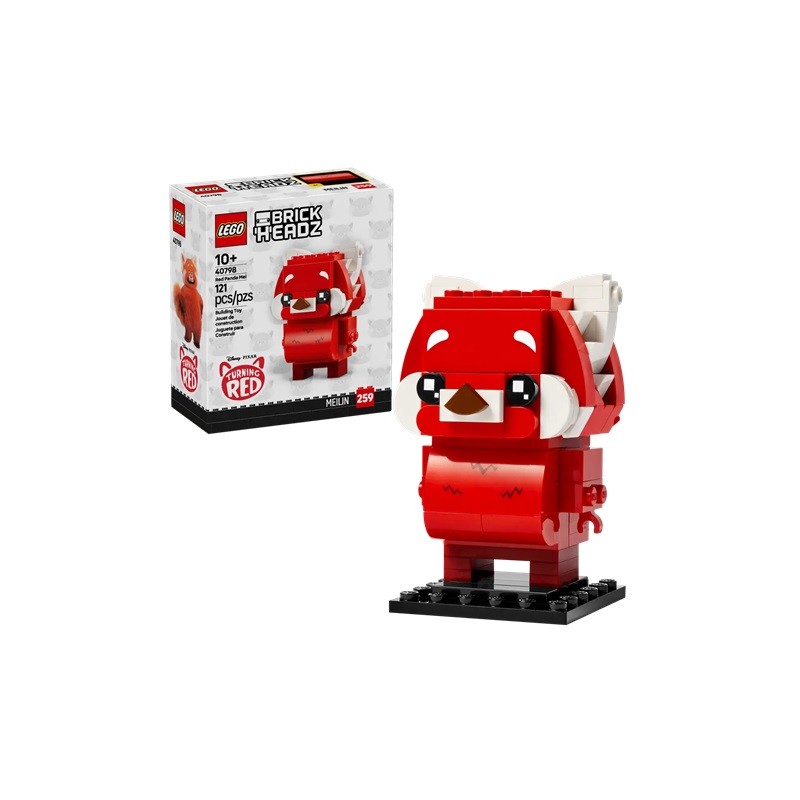 Lego Brick Headz 40798 - Disney - Turning Red - Meilin Panda Rosso