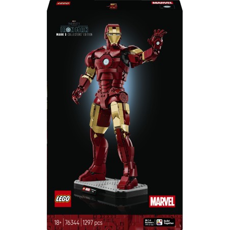 LEGO Marvel 76344 Iron Man Mark 3 – Edizione del collezionista
