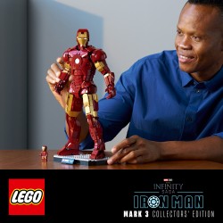 LEGO Marvel 76344 Iron Man Mark 3 – Edizione del collezionista