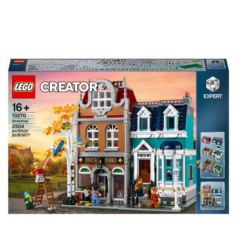 LEGO Modulari 10270 Creator Expert Libreria - Usata - Scatola ed istruzioni