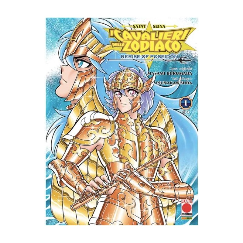 Panini Comics - I Cavalieri Dello Zodiaco: Rerise Of Poseidon Vol.1 - Cover Con Effetti Metal