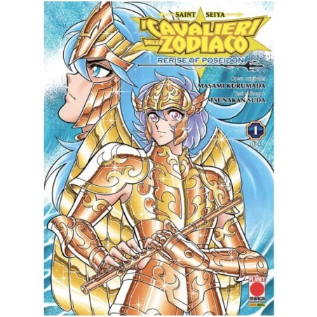 Panini Comics - I Cavalieri Dello Zodiaco: Rerise Of Poseidon Vol.1 - Cover Con Effetti Metal