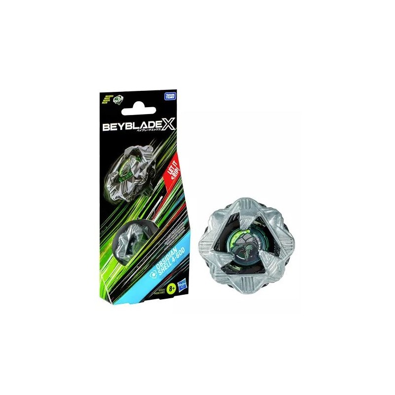 Hasbro Gadget - Beyblade-X - Booster Pack Set - Obsidian Shell 4-60D