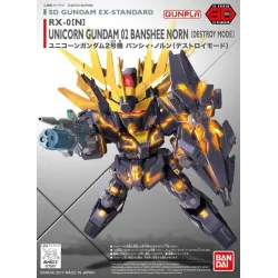 Bandai Model Kit - SD Gundam RX-0[N] Unicorn 02 Banshee Norn (destroy Mode)