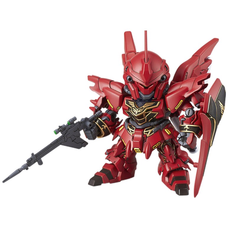 Bandai Model Kit - SD Gundam MSN-06S Sinanju