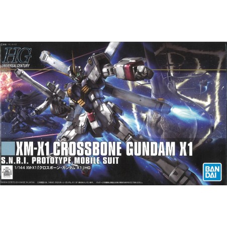 Bandai Model Kit - HG Gundam Crossbone X1  XM-X1  1:144